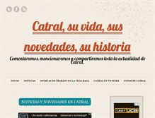 Tablet Screenshot of catral.net
